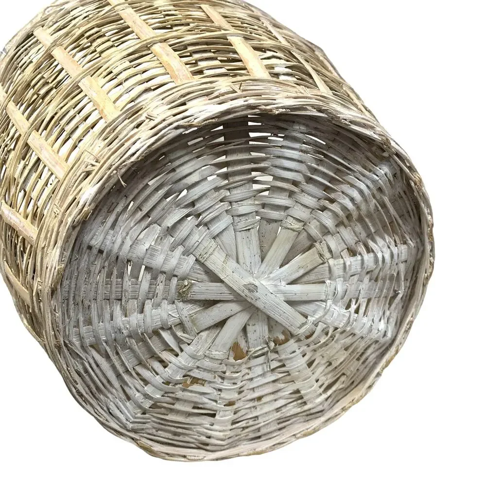 Vintage Wicker Rattan French Country Cottagecore 26